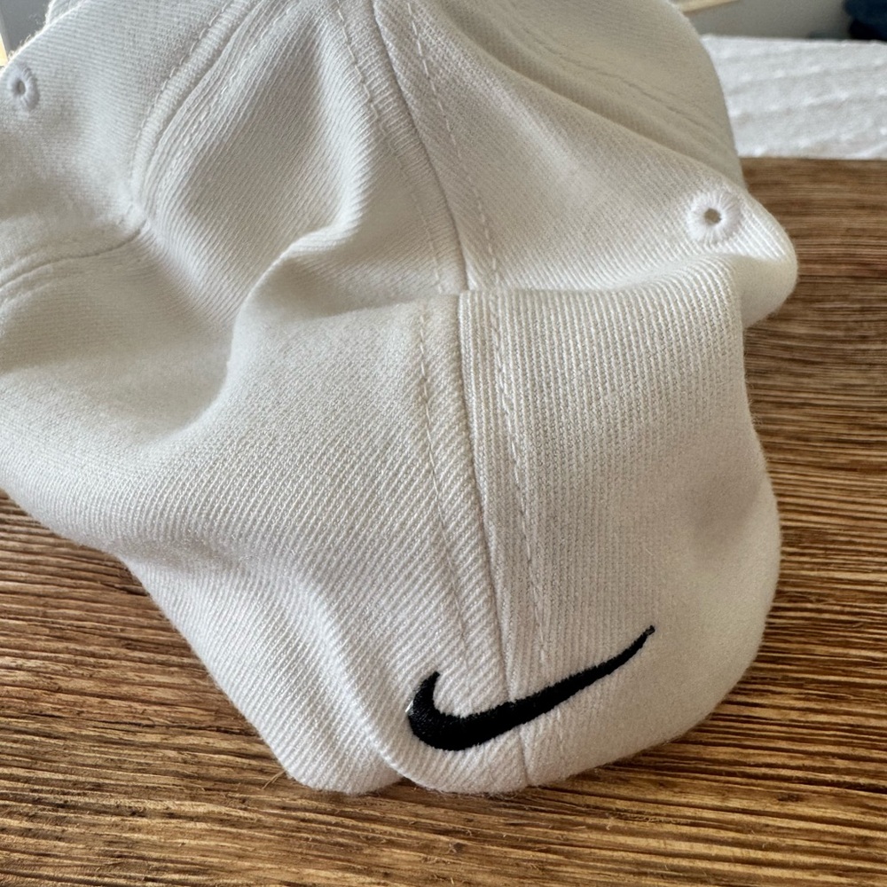 Nike Legacy91 Golf Hat White Black Swoosh Fitted Unisex Adult - Picture 3 of 5